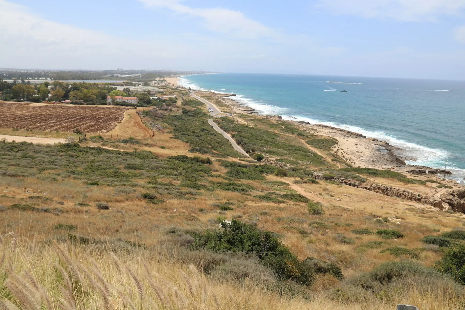 קו החוף של הגליל המערבי, מראש הנקרה דרומה